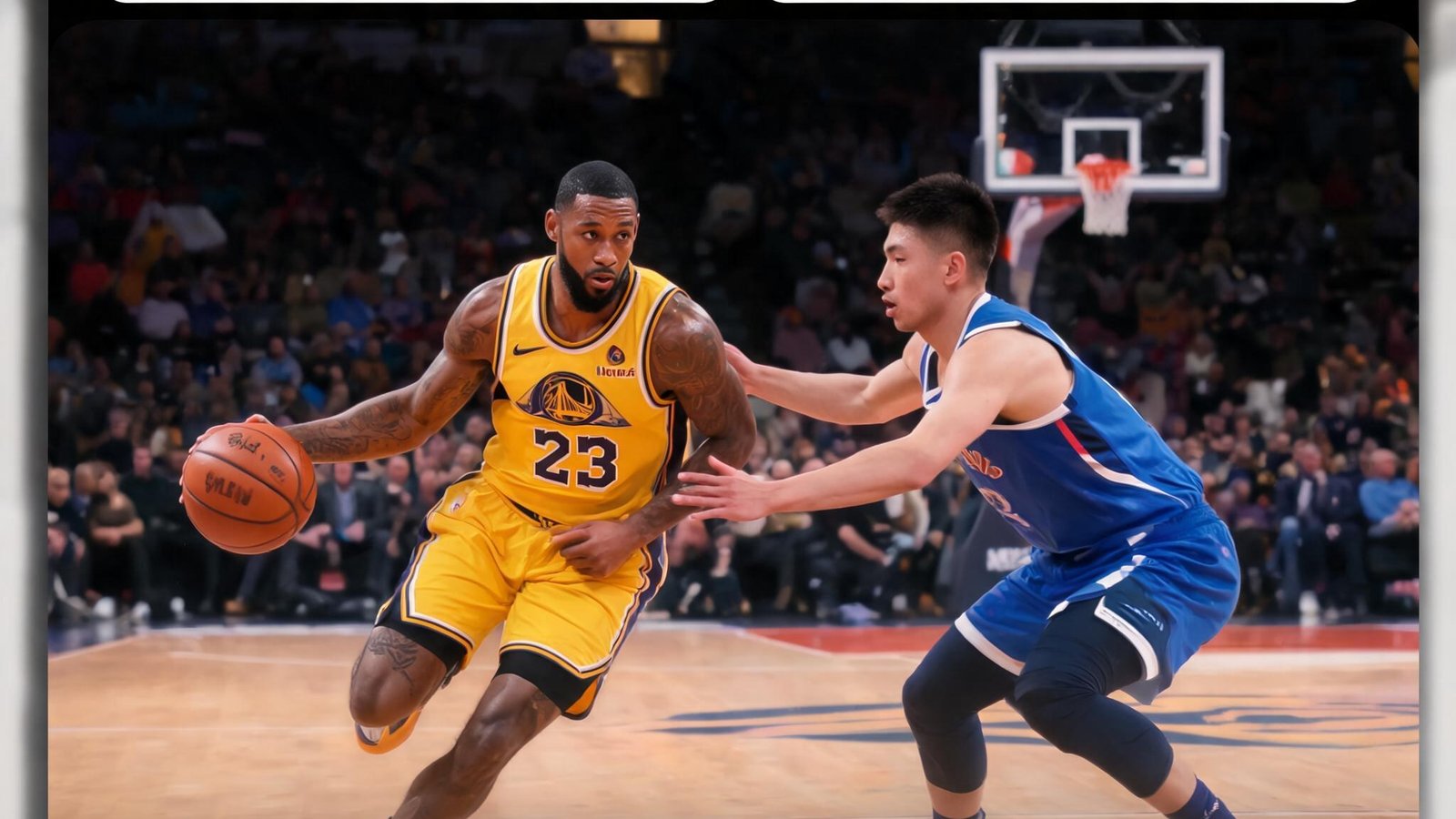 斗球App直播NBA和CBA篮球赛事，画面显示球员突破瞬间